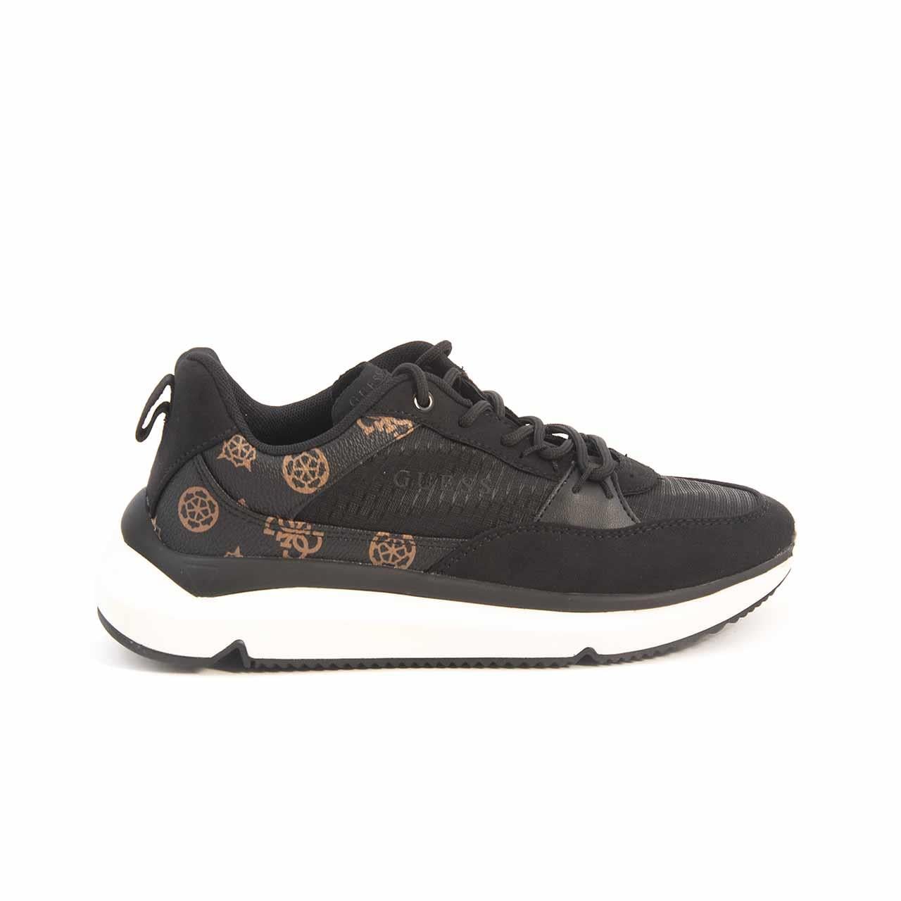 Guess Kadın Vegan Kauçuk Taban Kahverengi Spor & Sneaker Ayakkabı