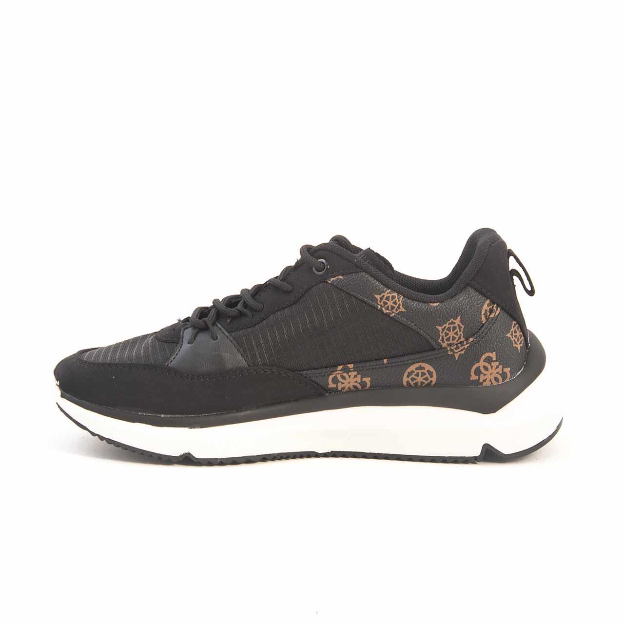 Guess Kadın Vegan Kauçuk Taban Kahverengi Spor & Sneaker Ayakkabı