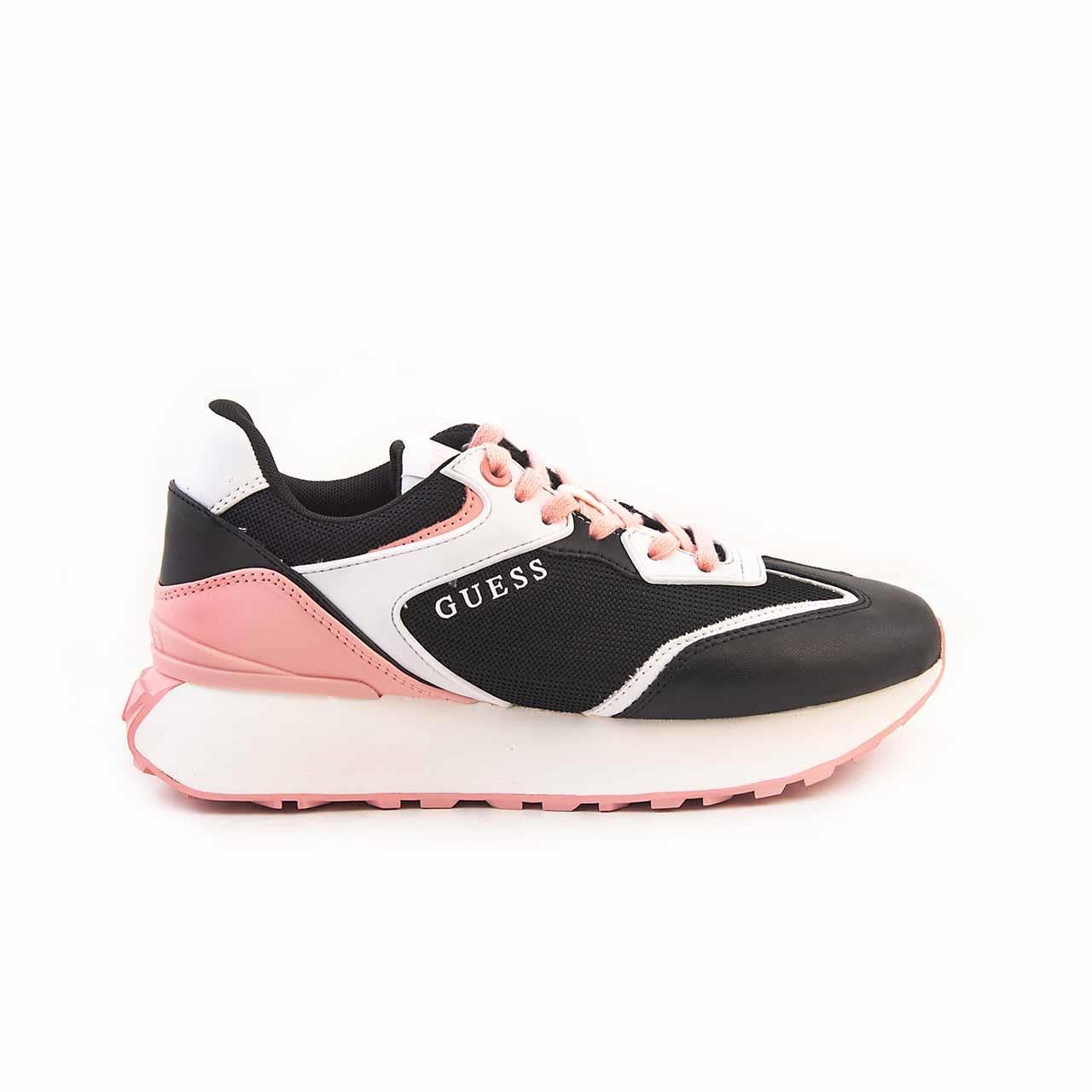 Guess Kadın Vegan Siyah-Pembe Spor & Sneaker Ayakkabı