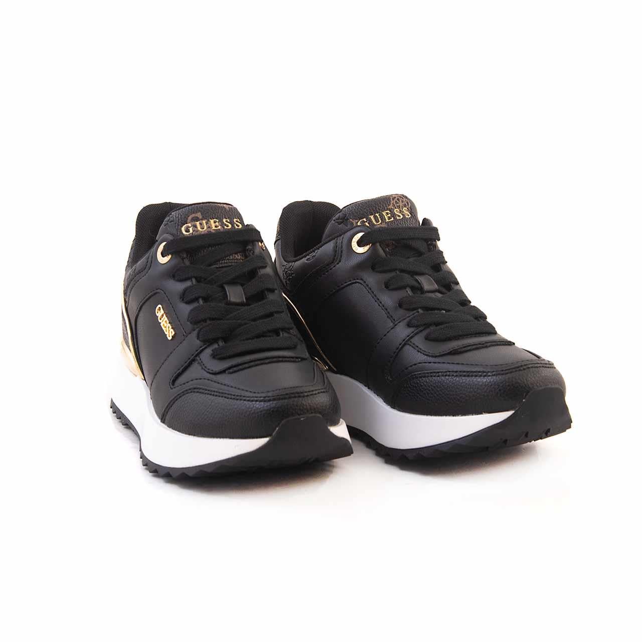 Guess Kadın Vegan Siyah Spor & Sneaker Ayakkabı