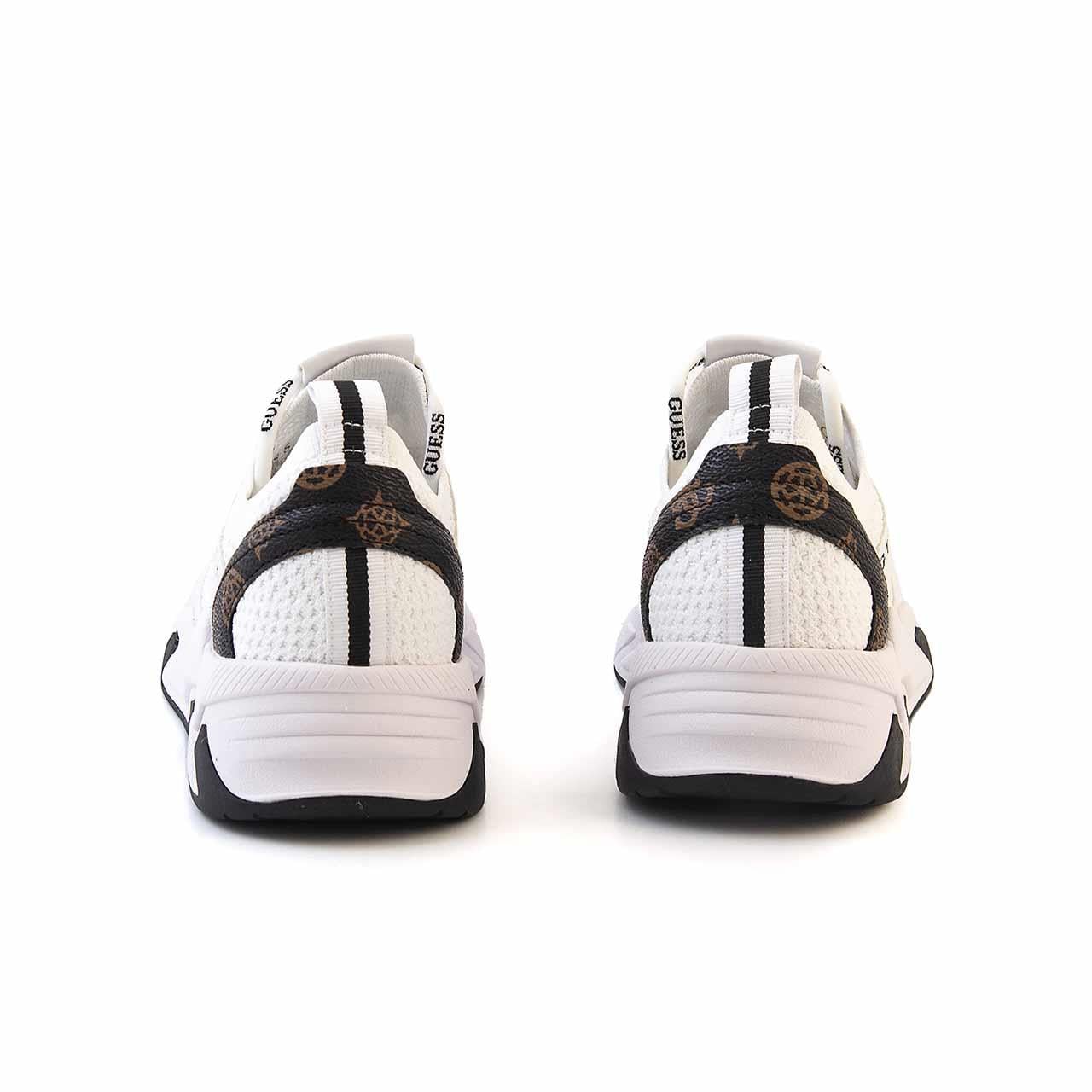 Guess Kadın Vegan Beyaz-Kahverengi Spor & Sneaker Ayakkabı