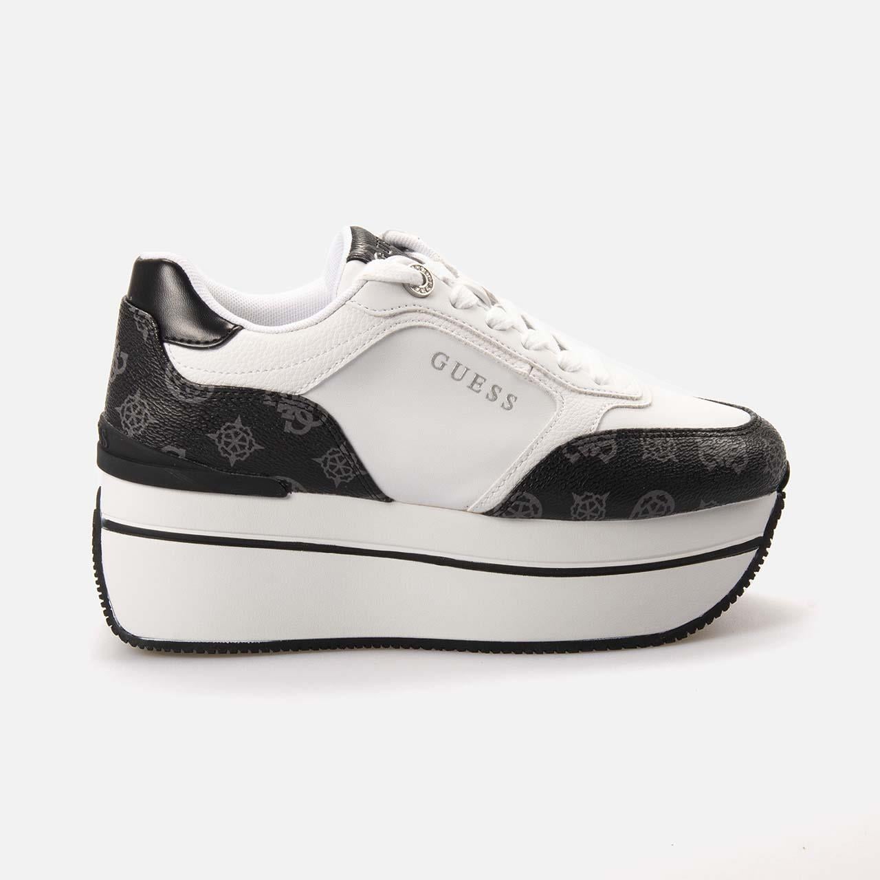 Guess Kadın Vegan Beyaz- Spor & Sneaker Ayakkabı