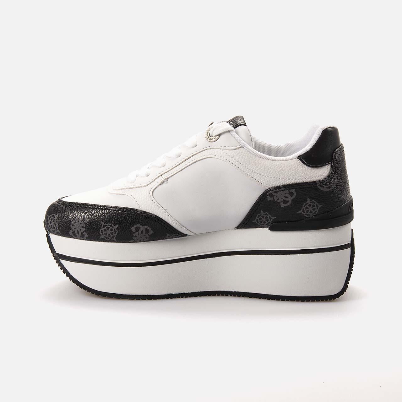 Guess Kadın Vegan Beyaz- Spor & Sneaker Ayakkabı