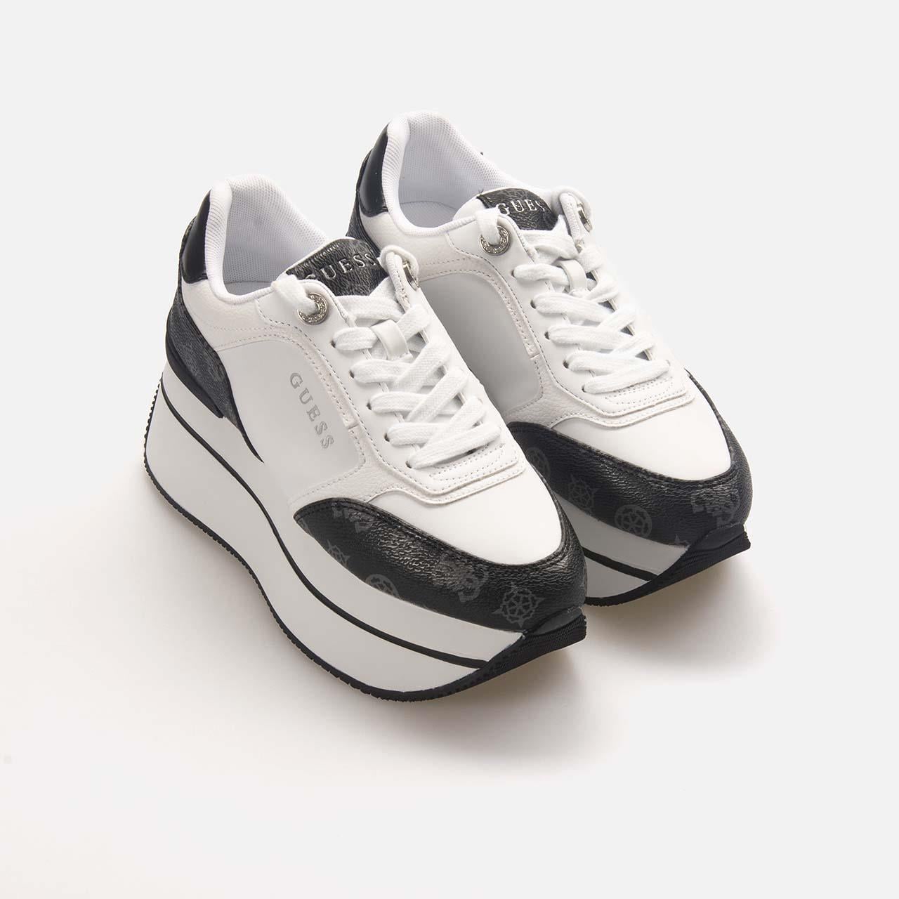Guess Kadın Vegan Beyaz- Spor & Sneaker Ayakkabı
