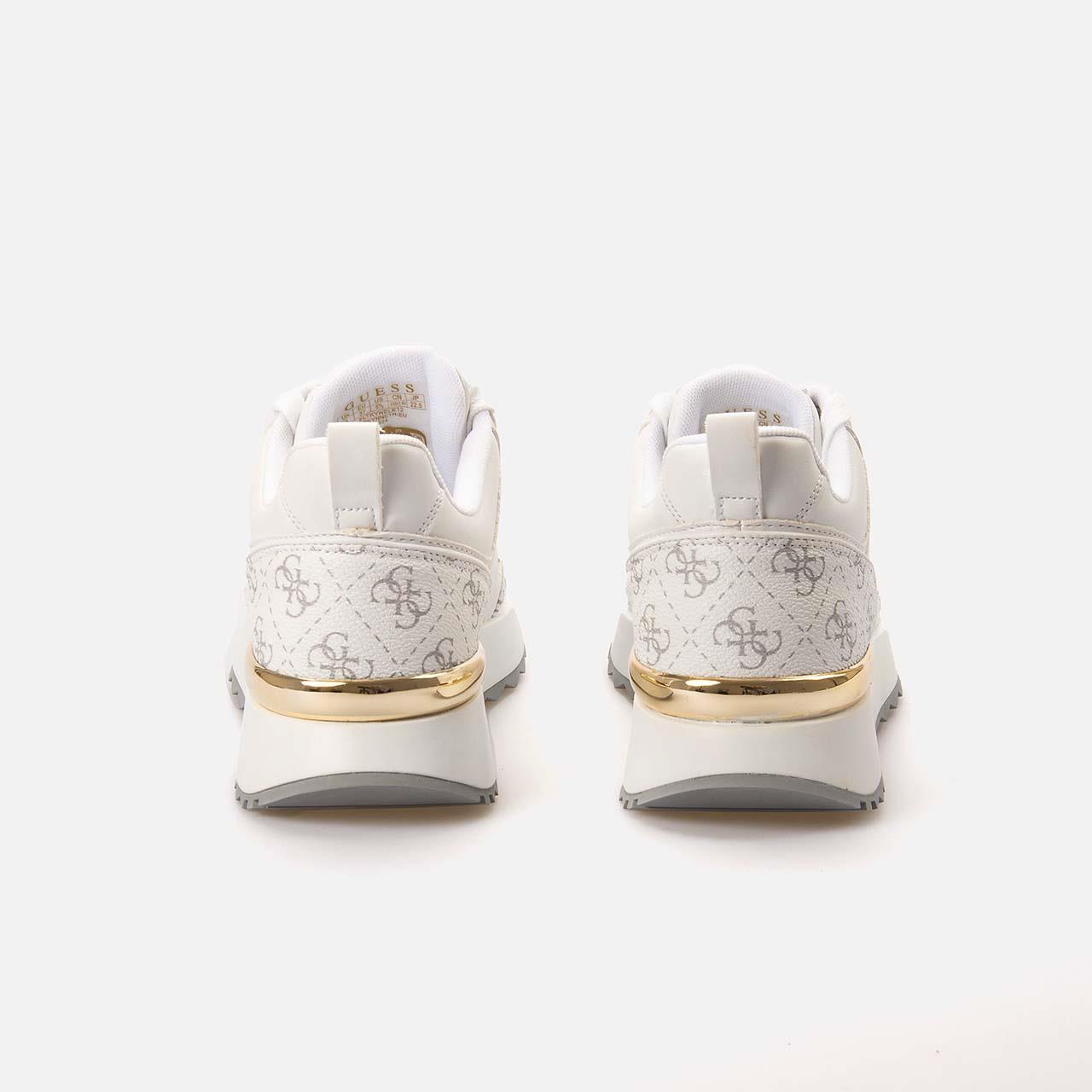 Guess Kadın Vegan Beyaz-Gri Spor & Sneaker Ayakkabı