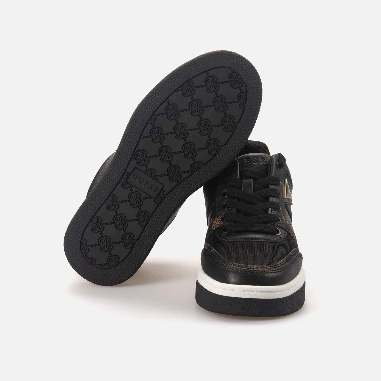 Guess Kadın Vegan Siyah-Kahverengi Spor & Sneaker Ayakkabı