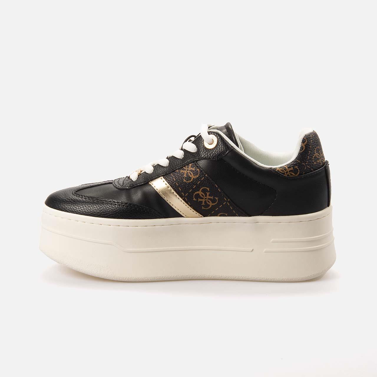 Guess Kadın Vegan Siyah Spor & Sneaker Ayakkabı