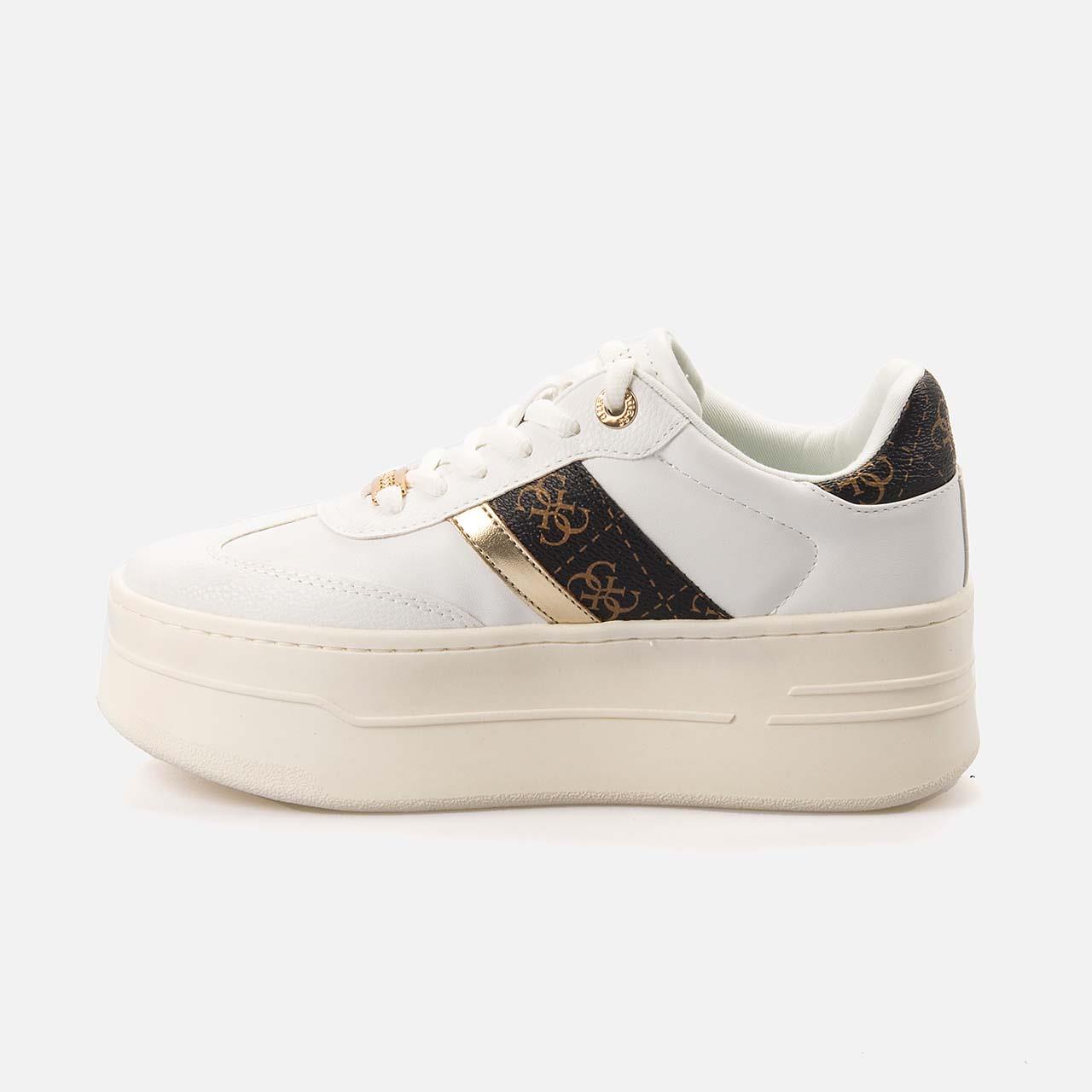 Guess Kadın Vegan Beyaz Spor & Sneaker Ayakkabı