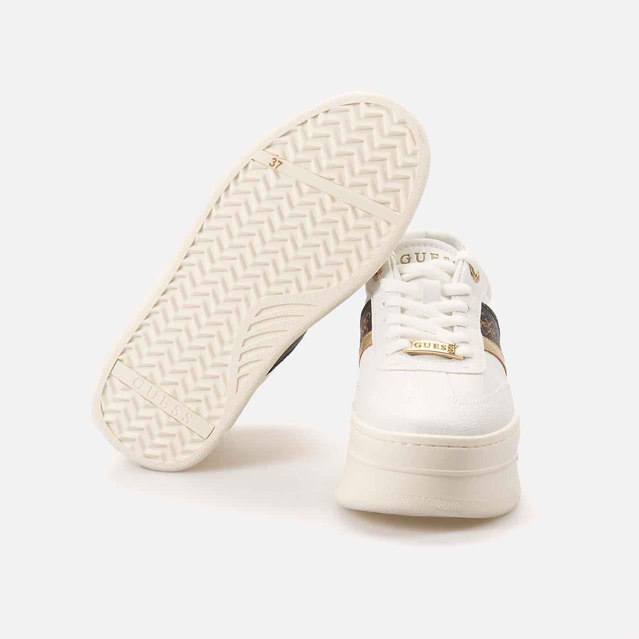 Guess Kadın Vegan Beyaz Spor & Sneaker Ayakkabı