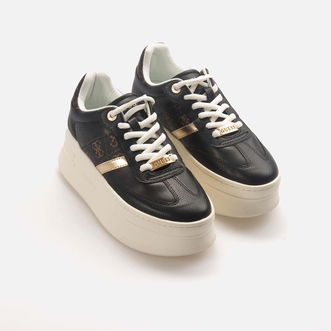 Guess Kadın Vegan Siyah Spor & Sneaker Ayakkabı