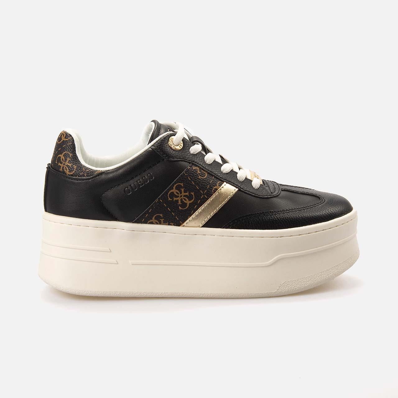 Guess Kadın Vegan Siyah Spor & Sneaker Ayakkabı