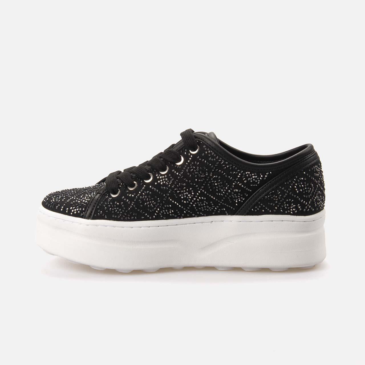 Guess Kadın Vegan Siyah Spor & Sneaker Ayakkabı