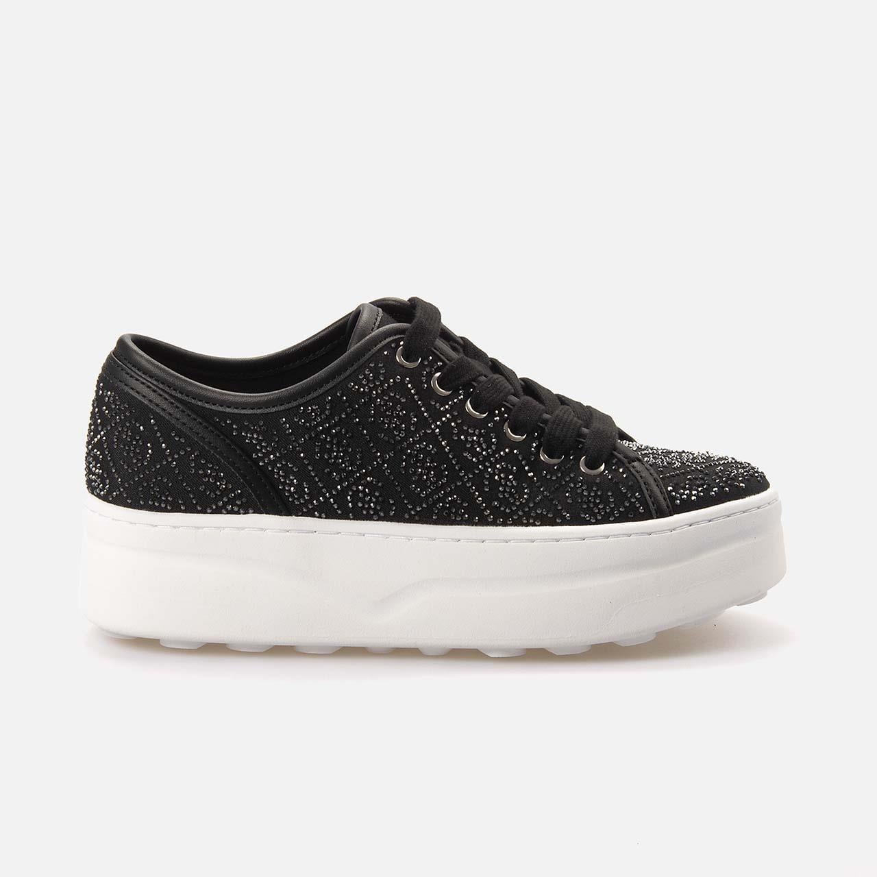 Guess Kadın Vegan Siyah Spor & Sneaker Ayakkabı