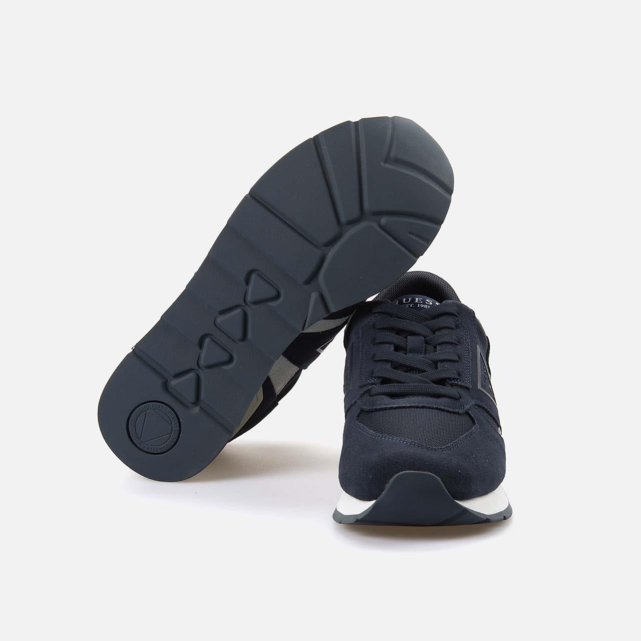 Guess Erkek Vegan Mavi Spor & Sneaker Ayakkabı