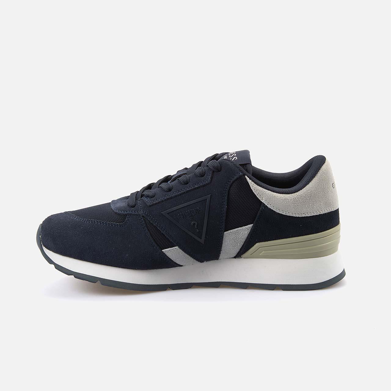Guess Erkek Vegan Mavi Spor & Sneaker Ayakkabı