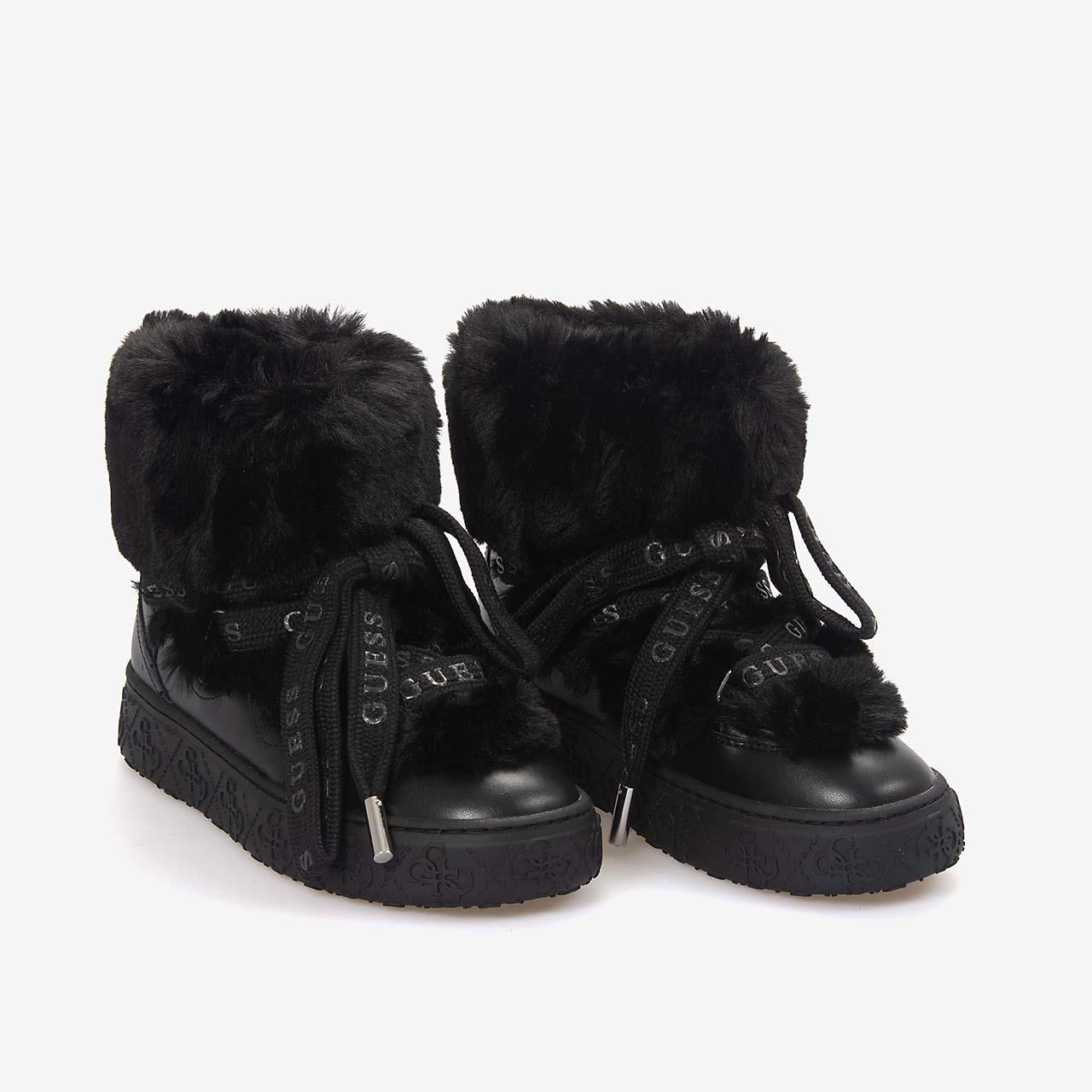 Guess Kadın Unessa Yapay Kürk Detaylı Bot FLFUEKFUR10