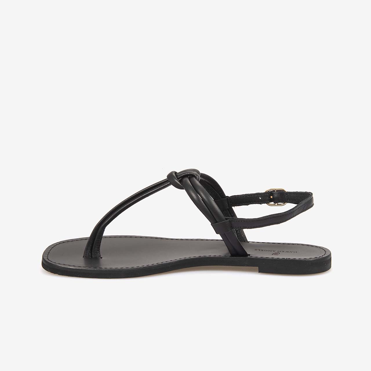 Hawen Angels Kadın 1cm Tpu Taban Deri Parmak Arası Sandalet 8920-04