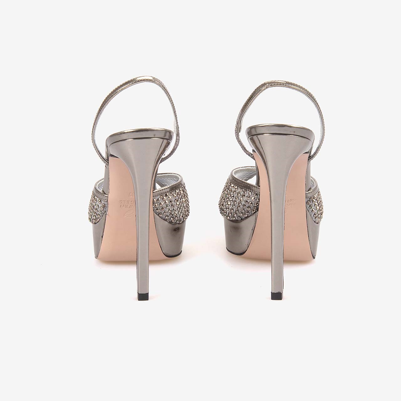 Hawen Angels Kadın Fileli 14cm Uzun Topuklu Gece & Abiye Ayakkabı 9081