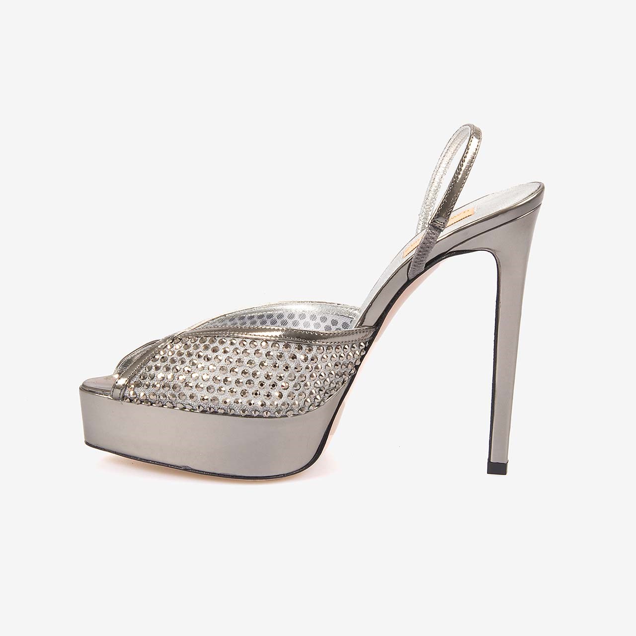 Hawen Angels Kadın Fileli 14cm Uzun Topuklu Gece & Abiye Ayakkabı 9081