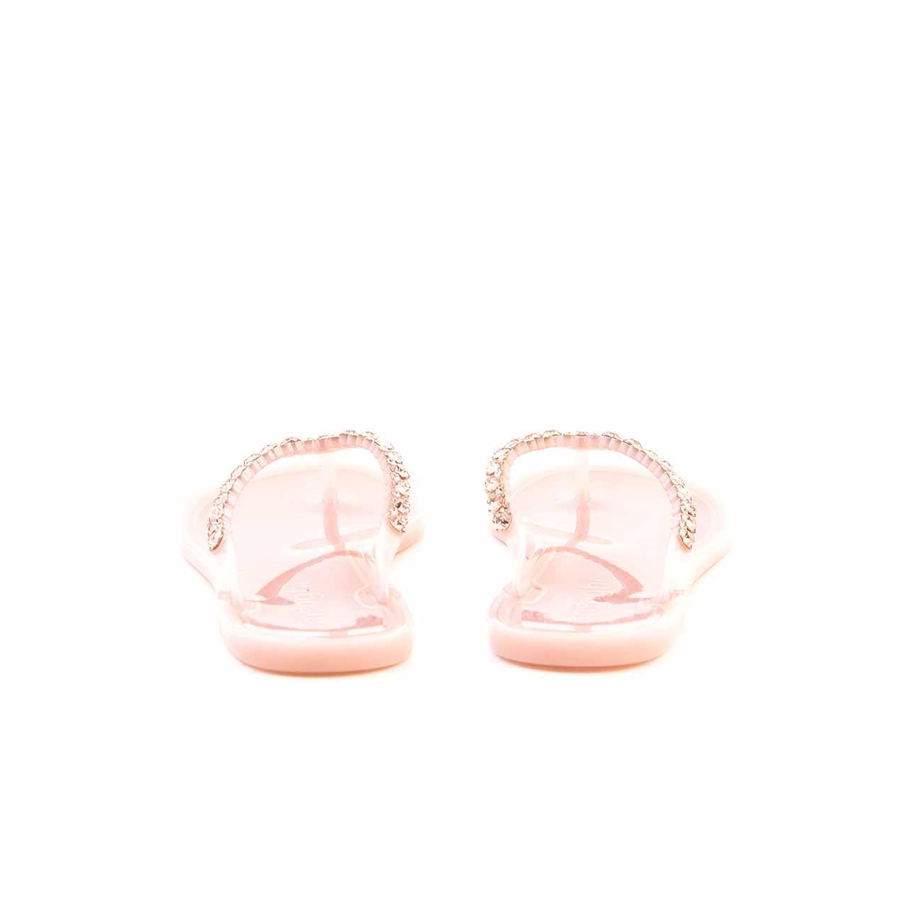 Menghi Kadın Pvc Pvc Taban Pembe Terlik Terlik