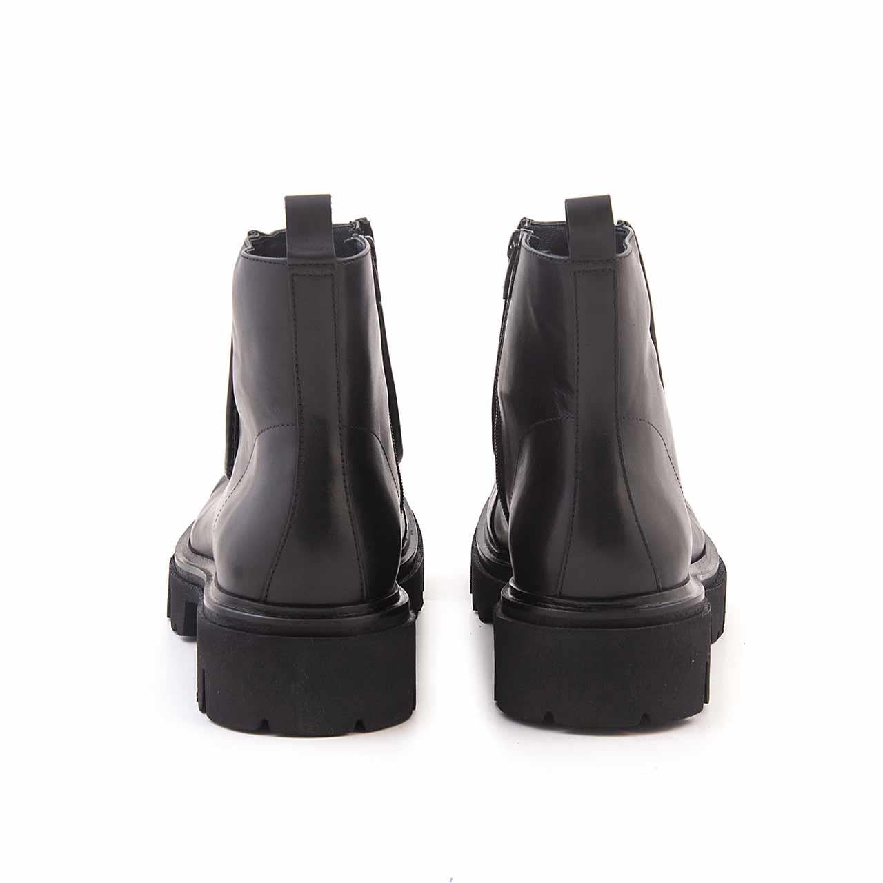 Mocassini Erkek Hakiki Deri Eva Taban Siyah Bot 