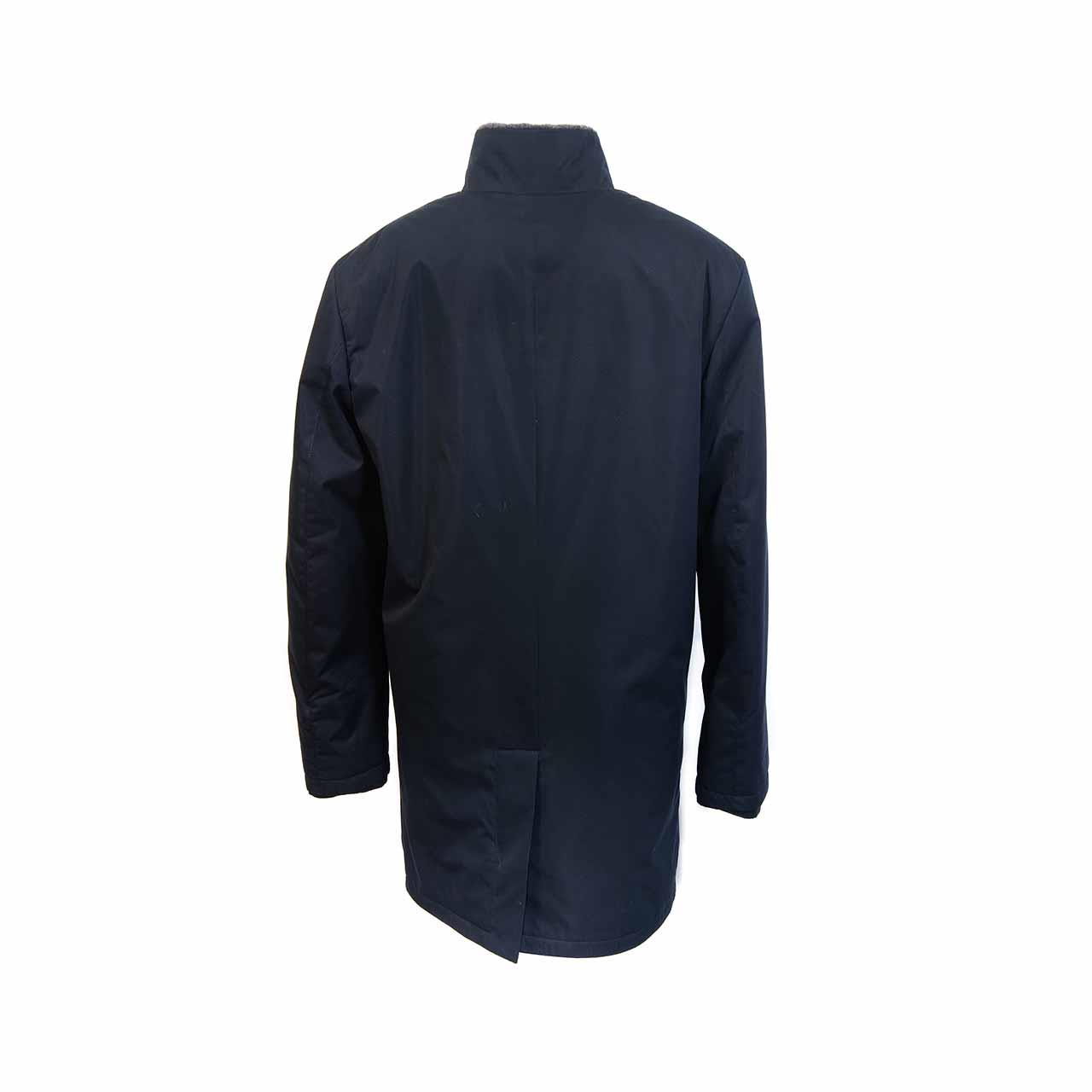 Mocassini Erkek Tekstil Lacivert Deri Mont