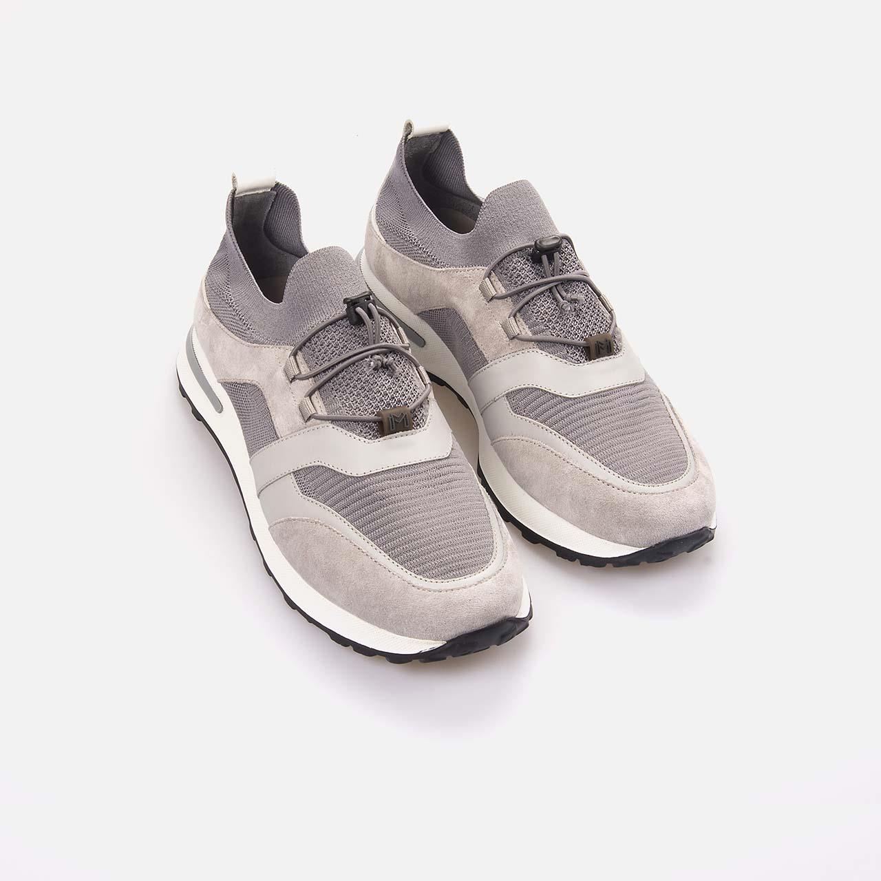 Mocassini Erkek Hakiki Deri Gri Spor & Sneaker Ayakkabı