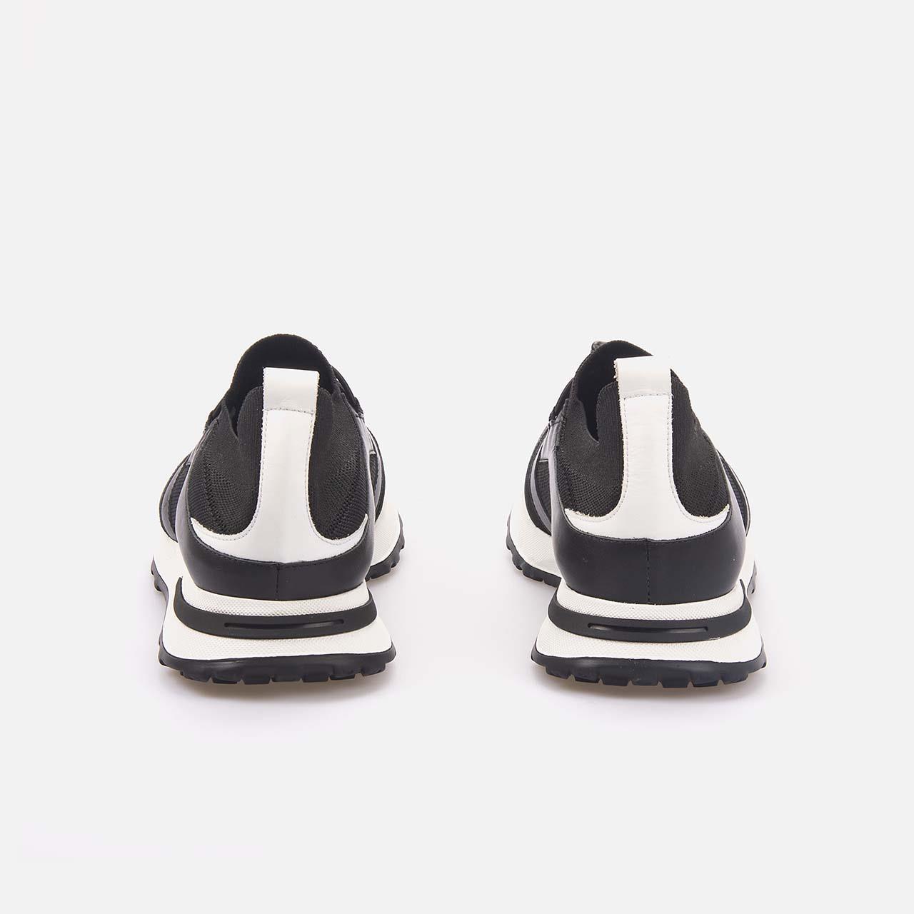 Mocassini Erkek Hakiki Deri Siyah Spor & Sneaker Ayakkabı