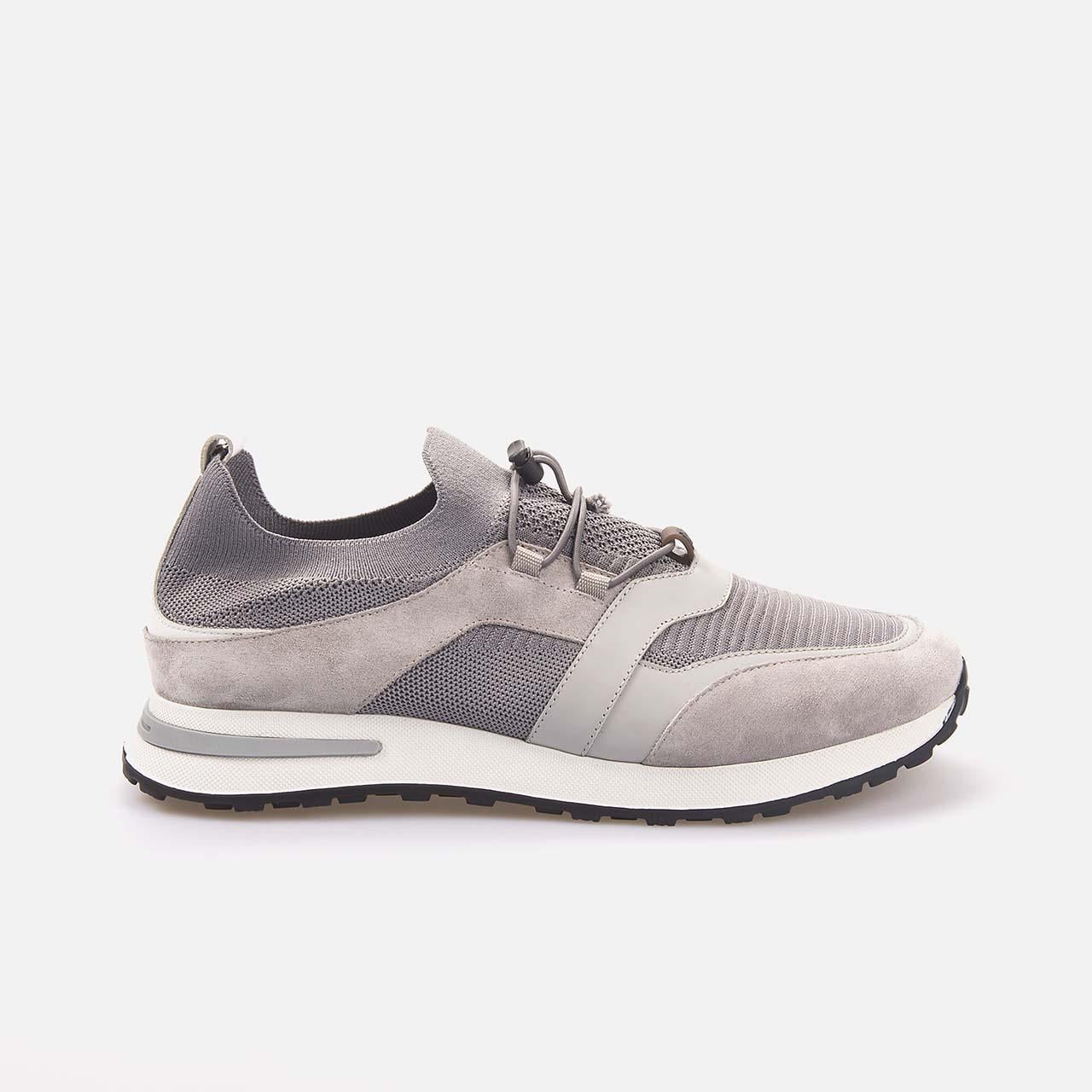 Mocassini Erkek Hakiki Deri Gri Spor & Sneaker Ayakkabı