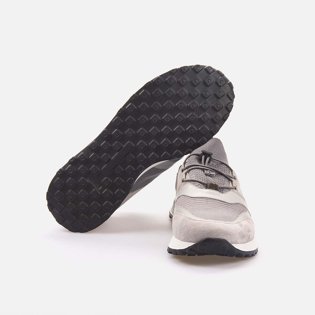 Mocassini Erkek Hakiki Deri Gri Spor & Sneaker Ayakkabı