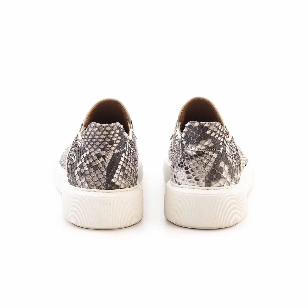 Mocassini Erkek Hakiki Deri Kauçuk Taban Bej Spor & Sneaker Ayakkabı