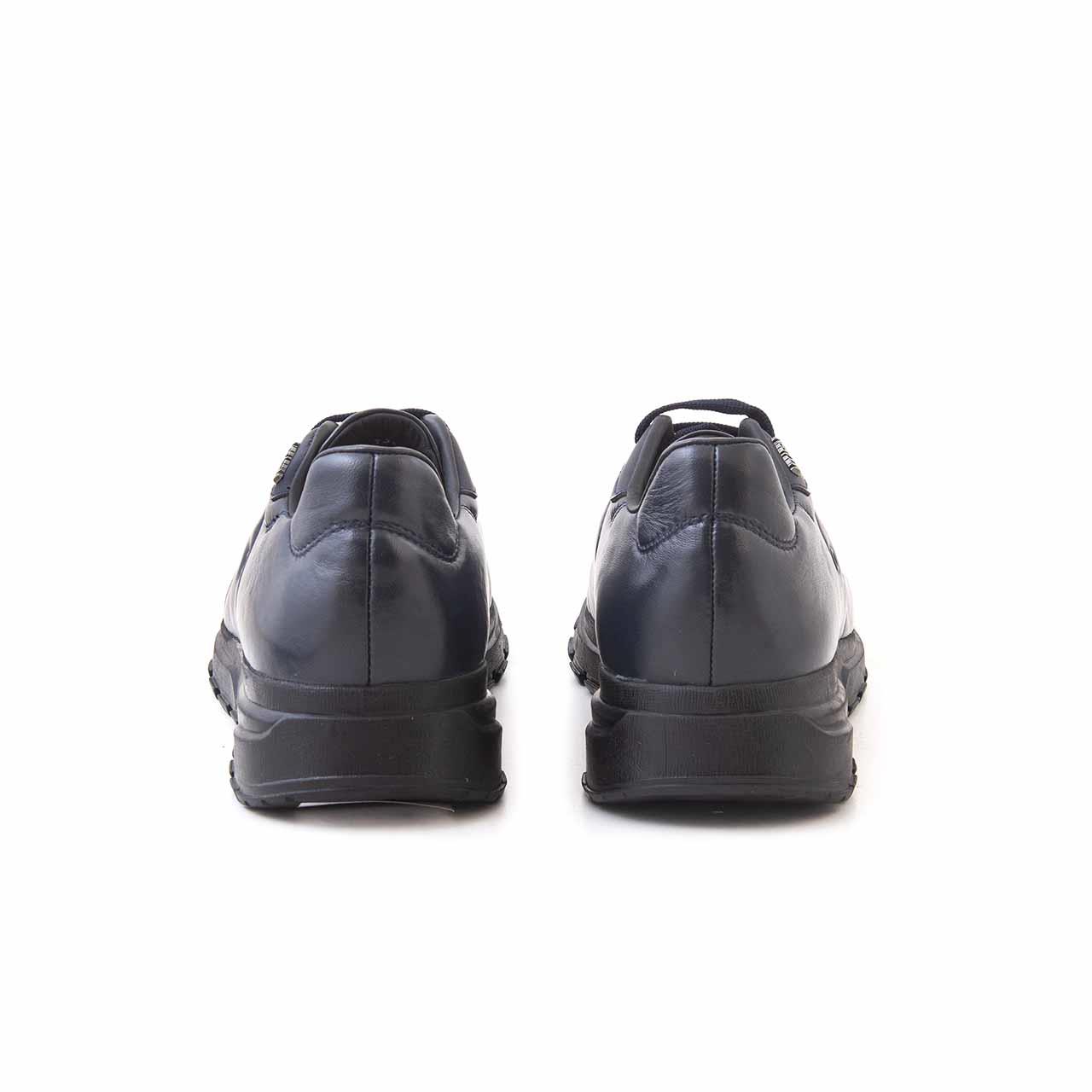 Mocassini Erkek Hakiki Deri Kauçuk Taban Lacivert Spor & Sneaker Ayakkabı