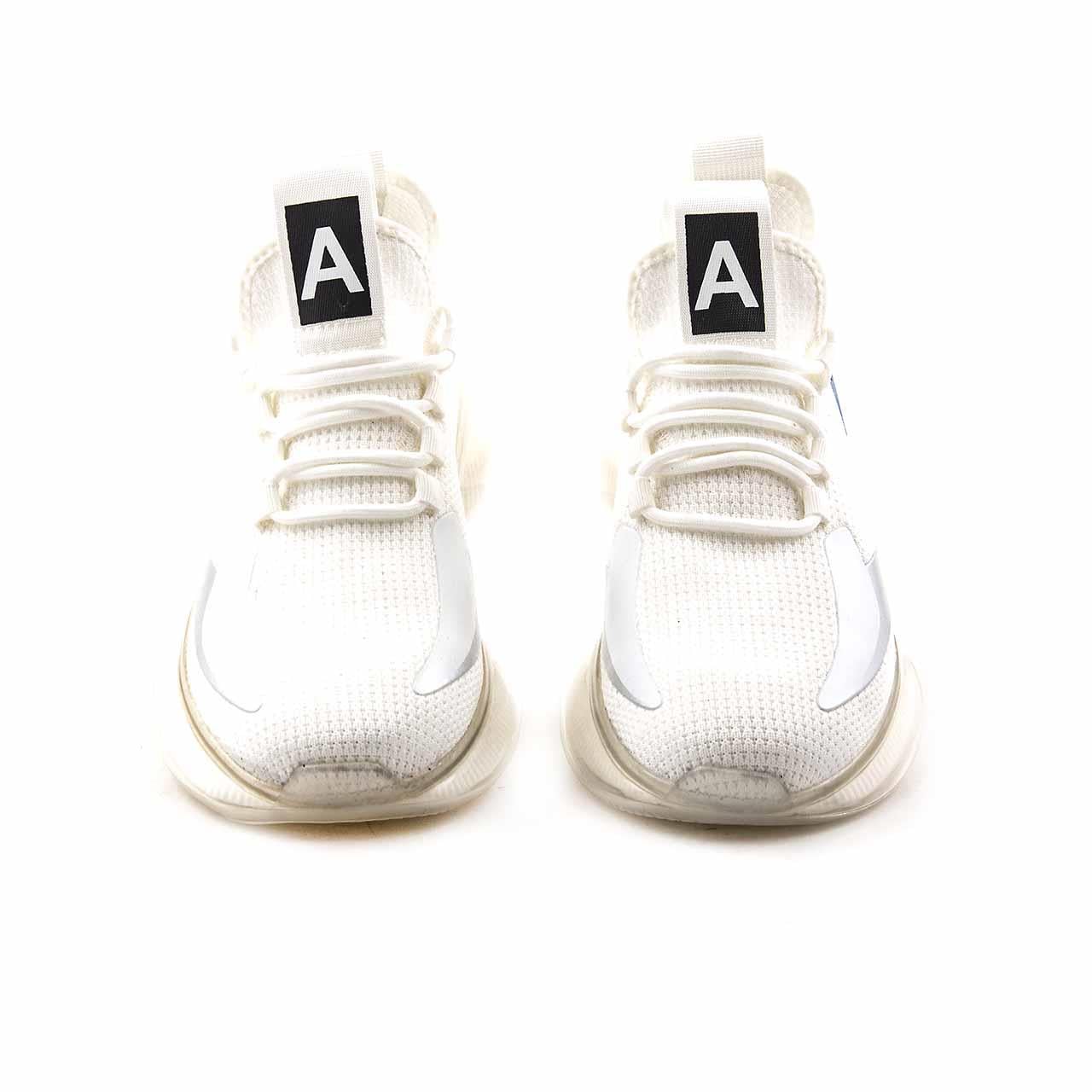 Mocassini Erkek Tekstil Havalı Taban Beyaz Spor & Sneaker Ayakkabı