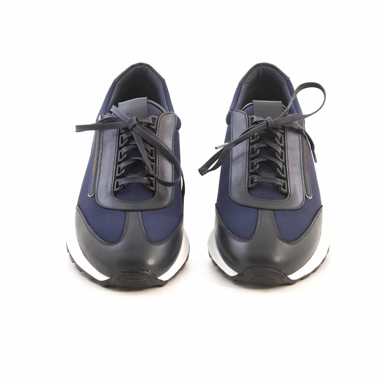 Mocassini Erkek Hakiki Deri Kauçuk Taban Lacivert Spor & Sneaker Ayakkabı