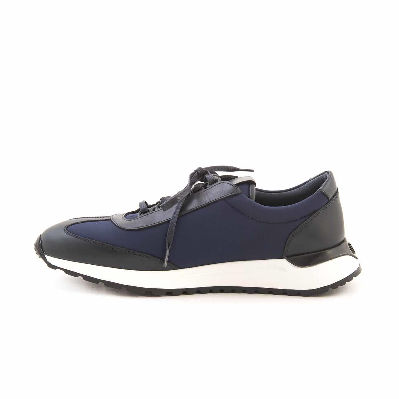 Mocassini Erkek Hakiki Deri Kauçuk Taban Lacivert Spor & Sneaker Ayakkabı