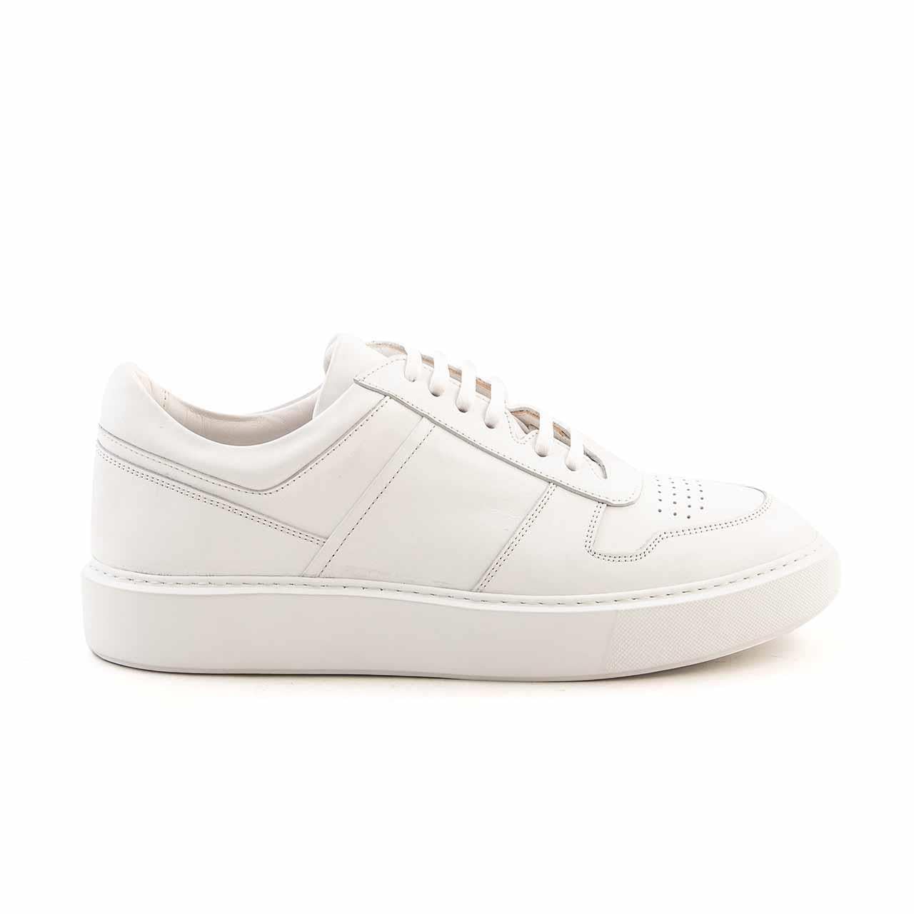 Mocassini Erkek Hakiki Deri Kauçuk Taban Beyaz Spor & Sneaker Ayakkabı