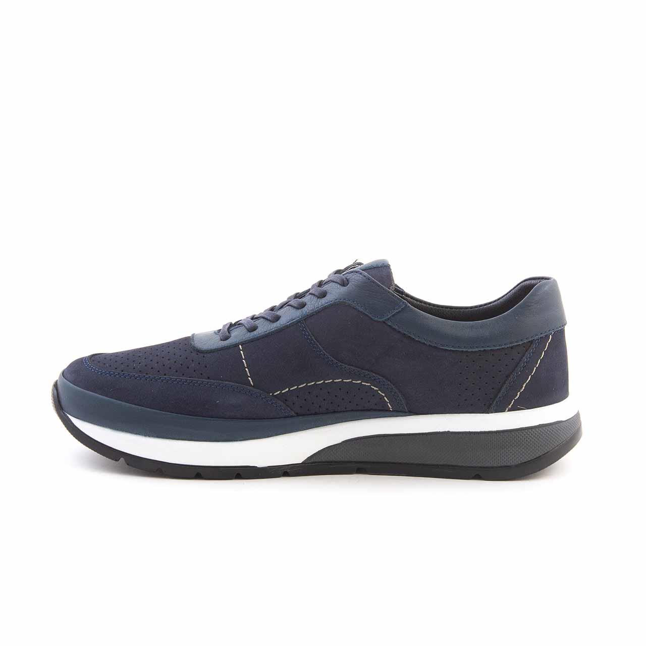 Mocassini Erkek Hakiki Deri Lacivert Spor & Sneaker Ayakkabı