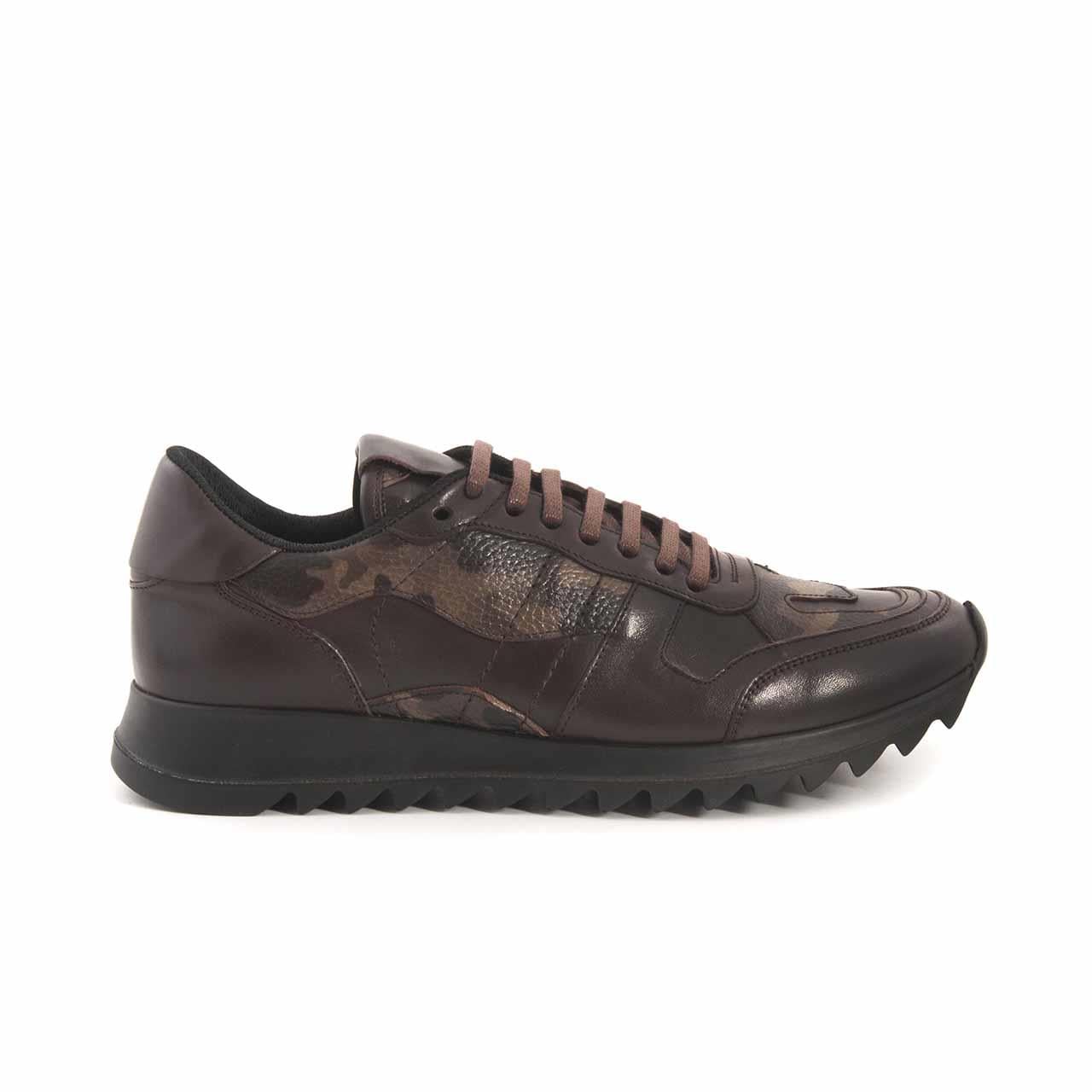 Mocassini Erkek Hakiki Deri Kauçuk Taban Kahverengi-Vizon Spor & Sneaker Ayakkabı