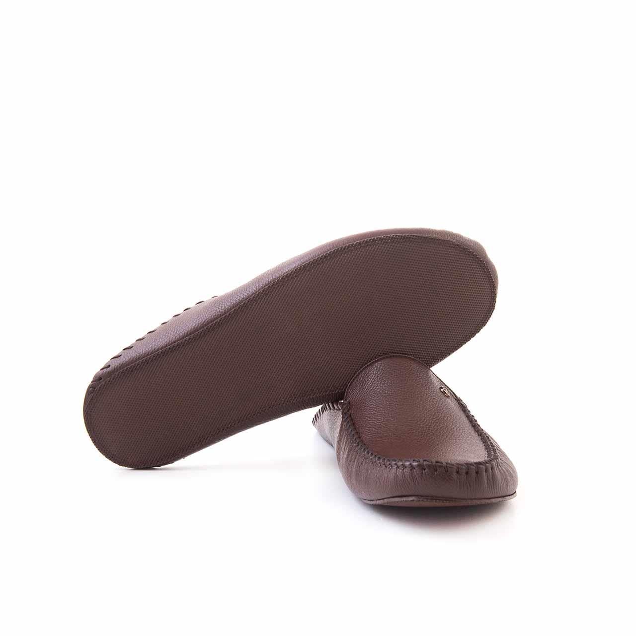 Mocassini Erkek Kahverengi Terlik Terlik