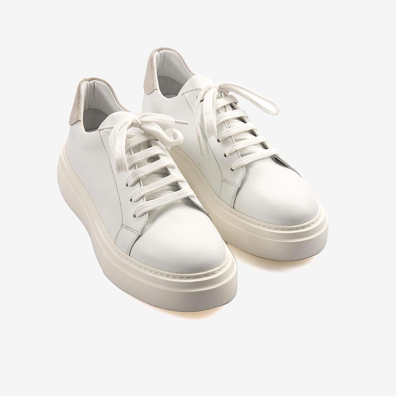 Mocassini Hakiki Deri Erkek Bağcıklı Kalın Taban Spor & Sneaker 35110
