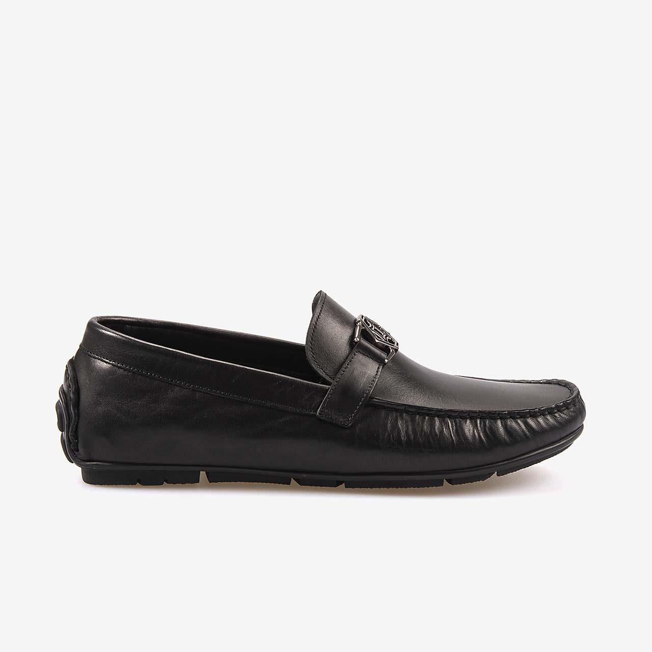 Mocassini Hakiki Deri Tokalı Erkek Loafer M584
