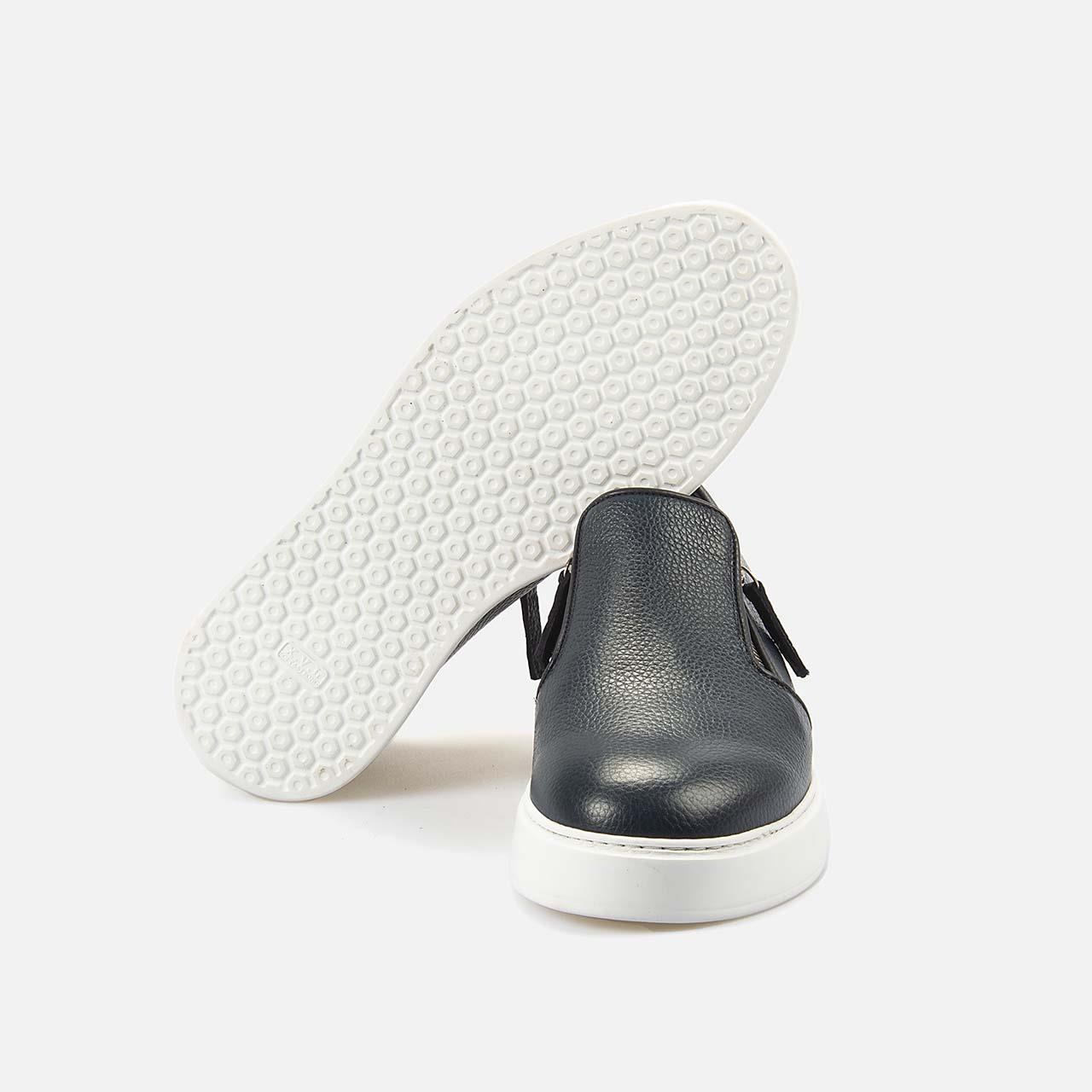 Mocassini Erkek Hakiki Deri Eva Taban Lacivert Spor & Sneaker Ayakkabı