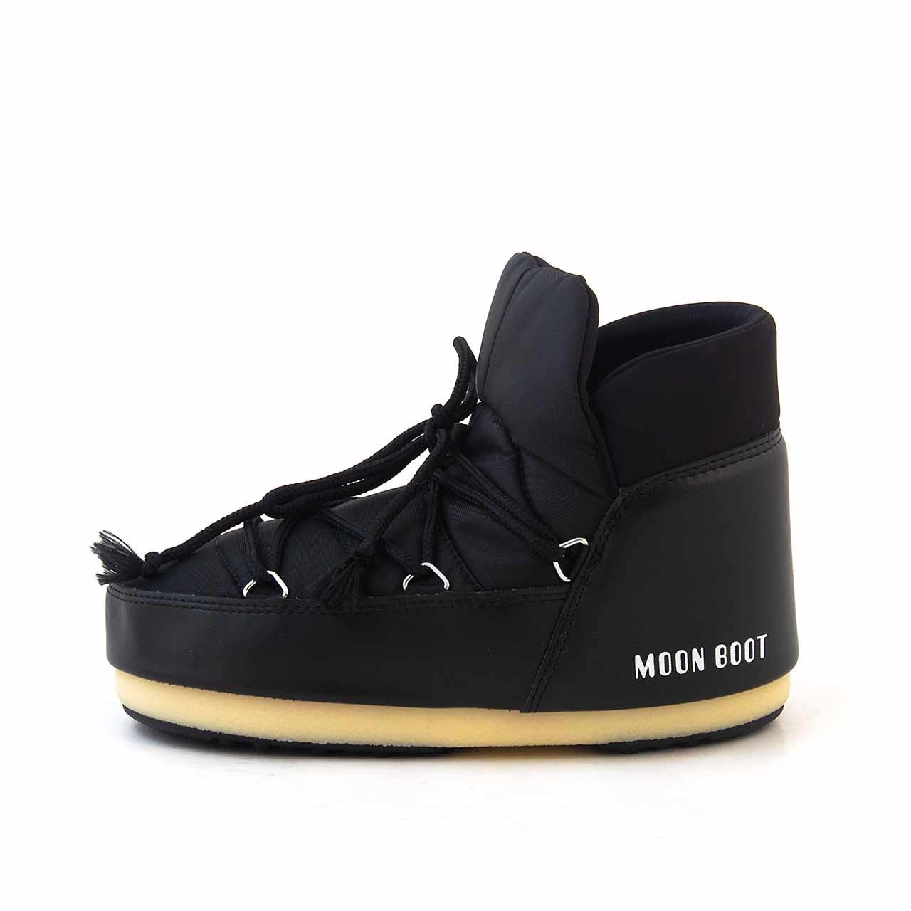 Moonboot Kadın Dolgu Taban Siyah Kar Botu Çizme