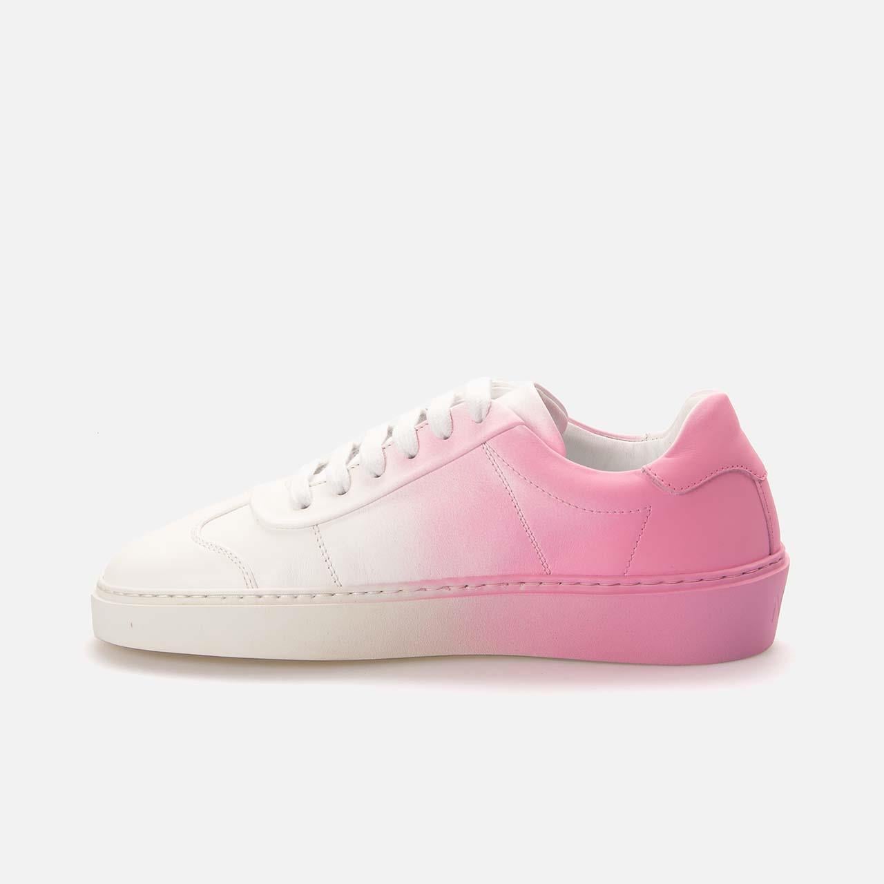 No21 Kadın Hakiki Deri Kauçuk Taban Pembe Spor & Sneaker Ayakkabı
