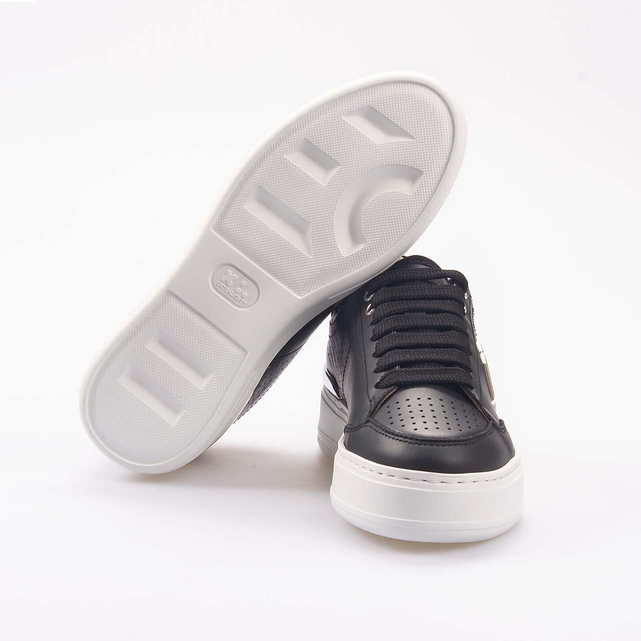 Philipp Plein Kadın Hakiki Deri Siyah Spor & Sneaker Ayakkabı