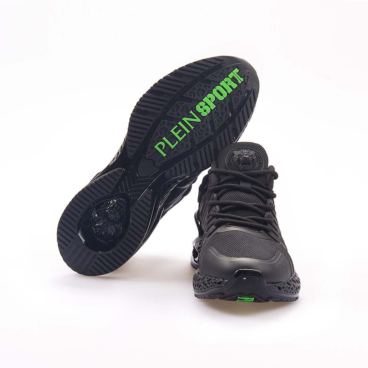 Philipp Plein Unisex Hakiki Deri Siyah Spor & Sneaker Ayakkabı