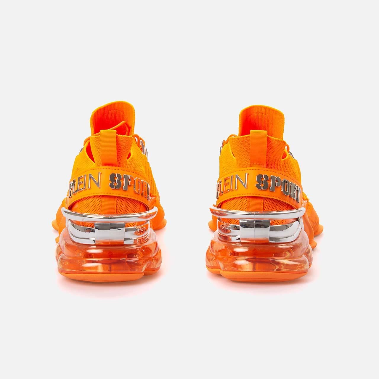Philipp Plein Erkek Hakiki Deri Orange Spor & Sneaker Ayakkabı