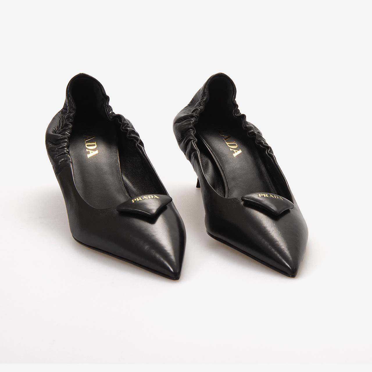 Prada Kadın Hakiki Deri Topuklu Stiletto Ayakkabı 1I188O