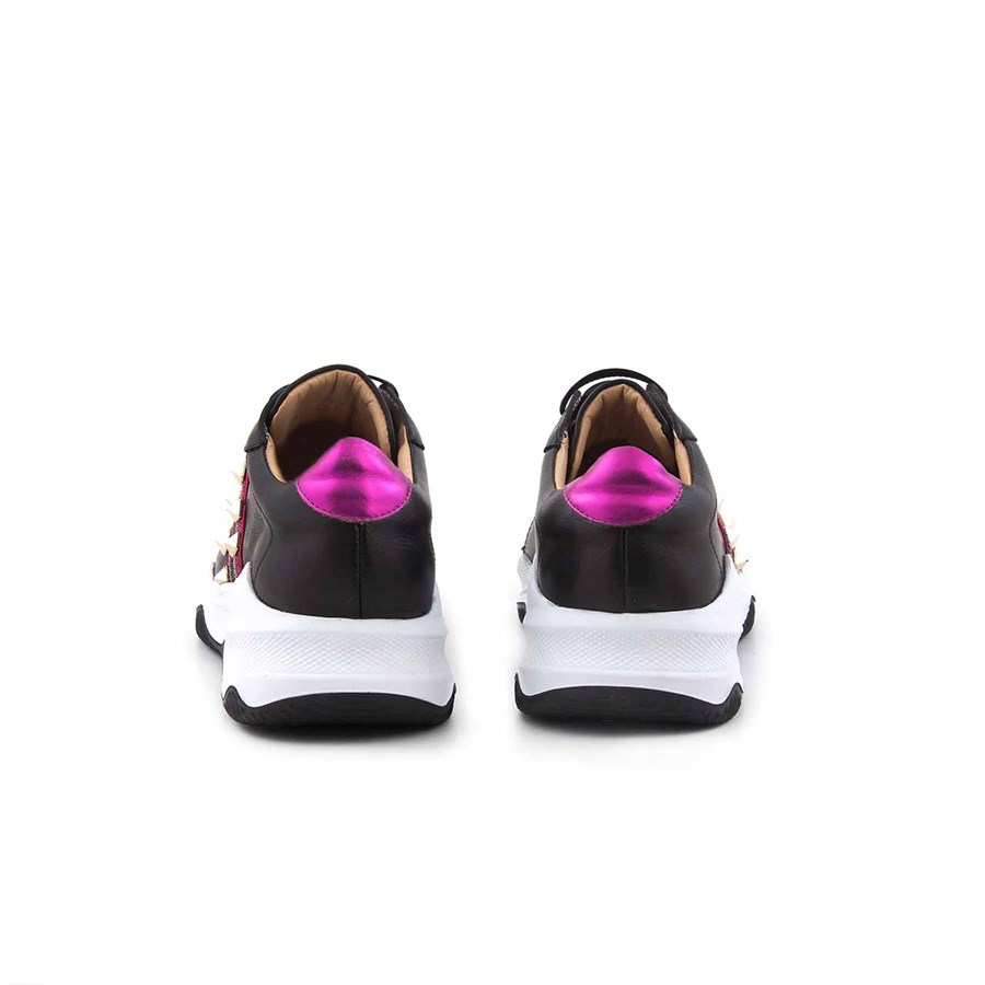 Rouge Kadın Hakiki Deri Siyah Spor & Sneaker Ayakkabı