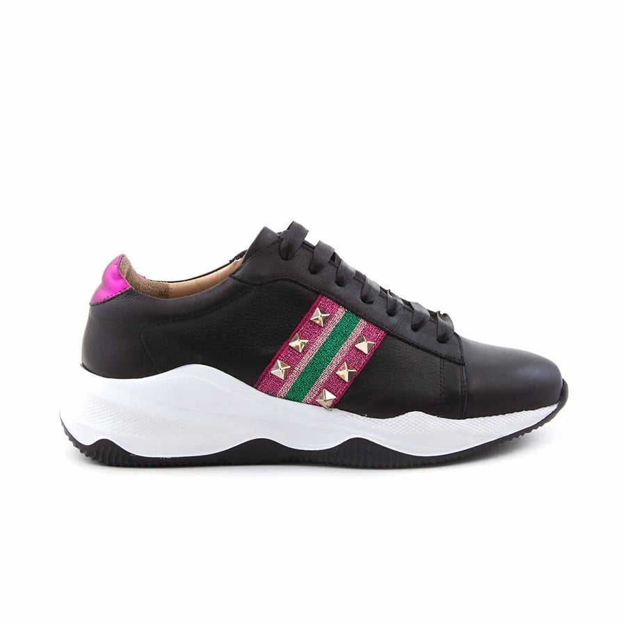 Rouge Kadın Hakiki Deri Siyah Spor & Sneaker Ayakkabı